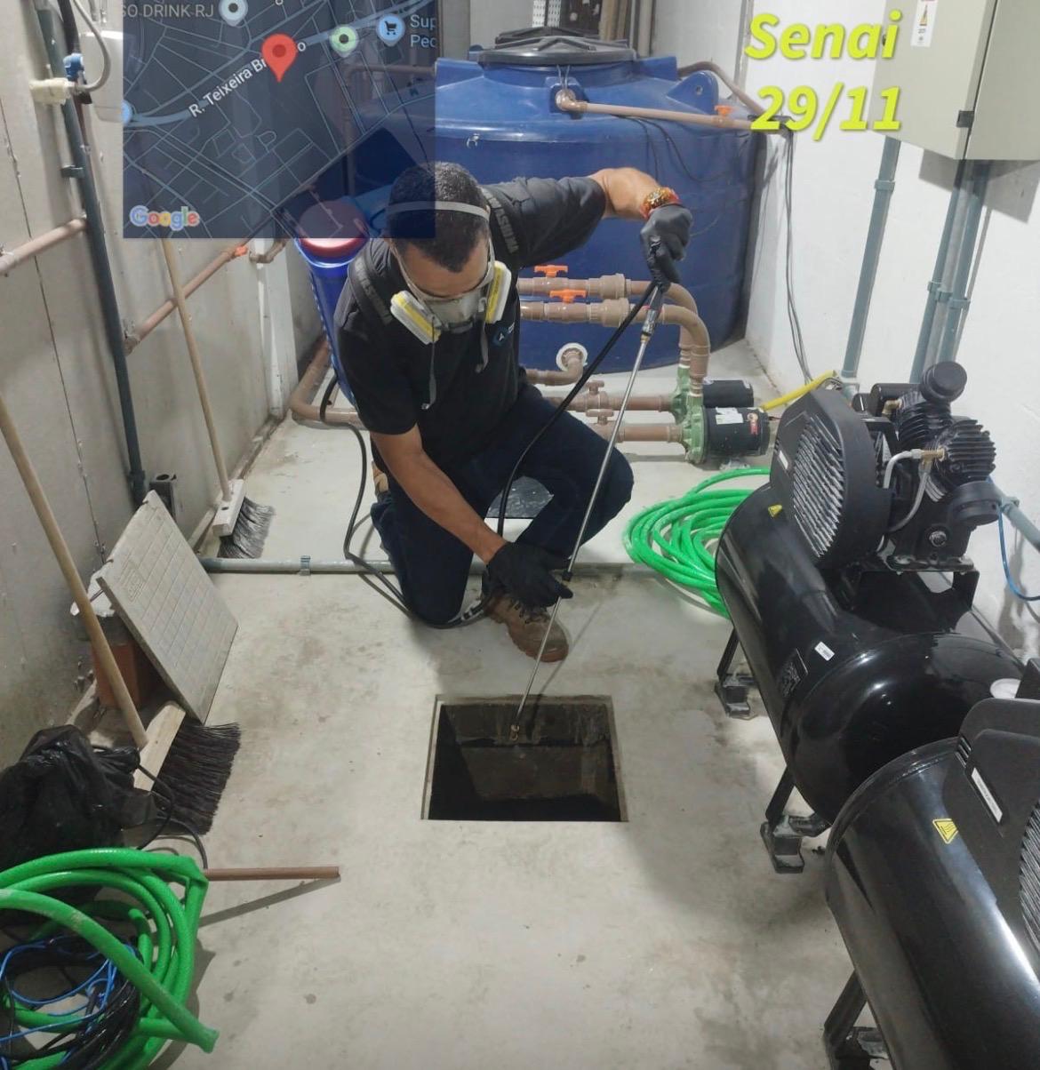 Controle de pragas em tubulação em Campos dos Goytacazes